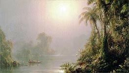 Morning in the Tropics, c.1858 by Frederic Edwin Church | Canvas Print