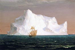 The Iceberg, 1891 von Frederic Edwin Church | Leinwand Kunstdruck