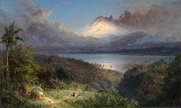 View of Cotopaxi, 1867 von Frederic Edwin Church | Leinwand Kunstdruck