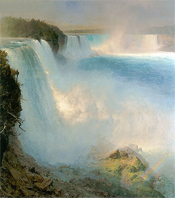 Niagara Falls, 1867 | Frederic Edwin Church | Giclée Leinwand Kunstdruck