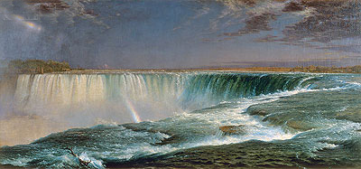 Niagara, 1857 | Frederic Edwin Church | Giclée Canvas Print