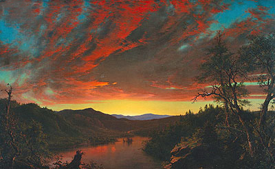 Twilight in the Wilderness, 1860 | Frederic Edwin Church | Giclée Canvas Print