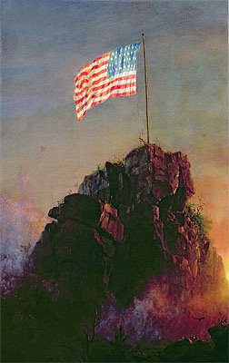Our Flag, 1864 | Frederic Edwin Church | Giclée Canvas Print