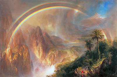 Rainy Season in the Tropics, 1866 | Frederic Edwin Church | Giclée Leinwand Kunstdruck