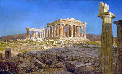 The Parthenon, 1871 | Frederic Edwin Church | Giclée Leinwand Kunstdruck