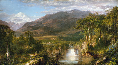 Heart of the Andes, 1859 | Frederic Edwin Church | Giclée Canvas Print