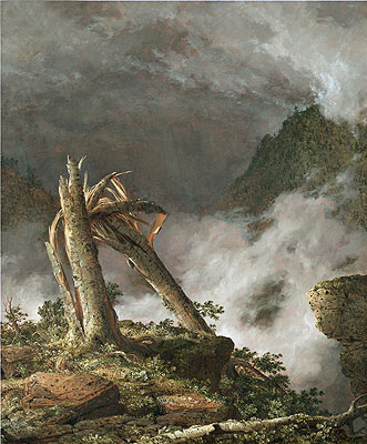 Storm in the Mountains, 1847 | Frederic Edwin Church | Giclée Leinwand Kunstdruck