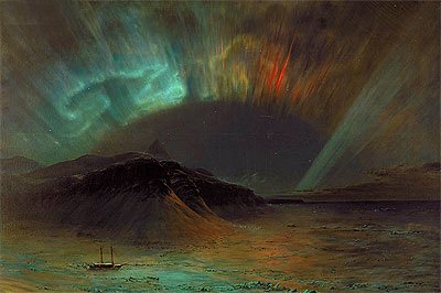 Aurora Borealis, 1865 | Frederic Edwin Church | Giclée Canvas Print