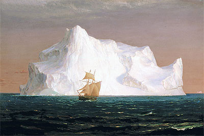 The Iceberg, 1891 | Frederic Edwin Church | Giclée Canvas Print