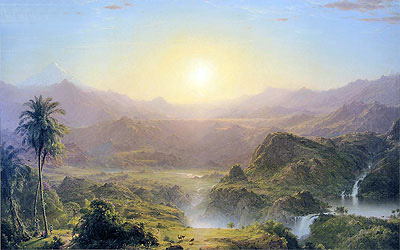 Frederic Edwin Church | The Andes of Ecuador, 1855 | Giclée Canvas Print