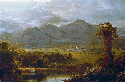 Frederic Edwin Church | The Mountains of Ecuador, 1855 | Giclée Canvas Print