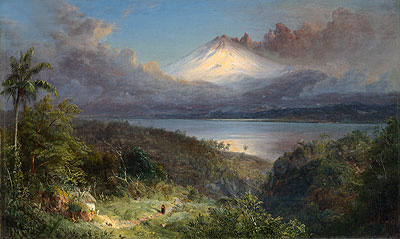 Frederic Edwin Church | View of Cotopaxi, 1867 | Giclée Canvas Print