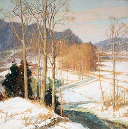 Frederick J. Mulhaupt | The Valley Road, c.1925 | Giclée Canvas Print