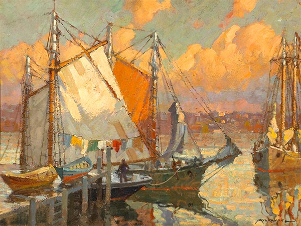 Schein nach Regen, 1905 | Frederick J. Mulhaupt