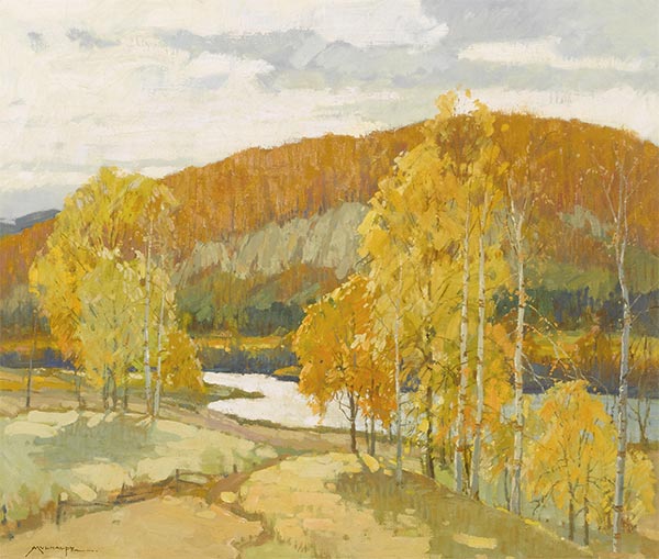 Autumn, Undated | Frederick J. Mulhaupt | Giclée Canvas Print