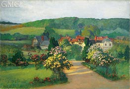 Frederick Arthur Bridgman | Garden in Blossom, undated | Giclée Canvas Print