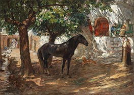 Frederick Arthur Bridgman | Village in the Sahara | Giclée Canvas Print