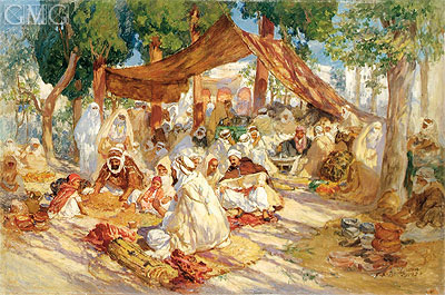 Marktszene, 1923 | Frederick Arthur Bridgman