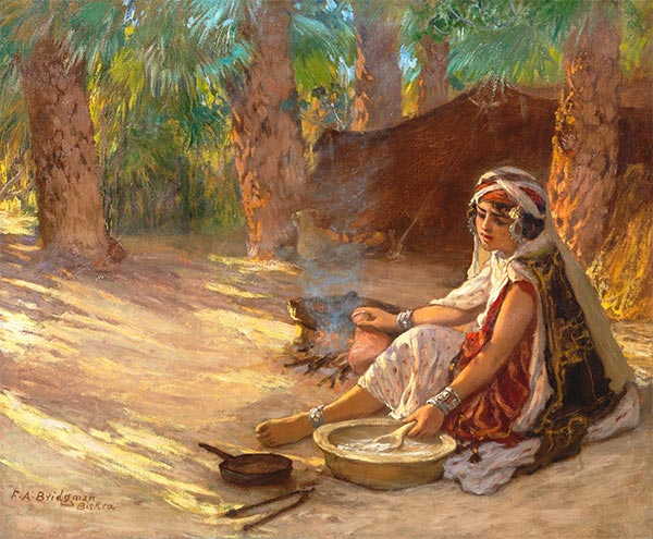 Die Zubereitung des Essens, n.d. | Frederick Arthur Bridgman