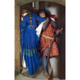 The Meeting on the Turret Stairs, 1864 - Frederick Burton