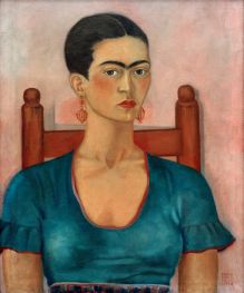 Self-Portrait, 1930 by Frida Kahlo | Canvas Print