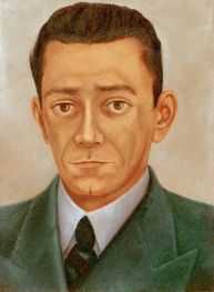 Portrait of Ing. Eduardo Morillo Safa, 1944 by Frida Kahlo | Canvas Print