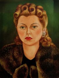 Portrait of Natasha Gelman, 1943 by Frida Kahlo | Canvas Print