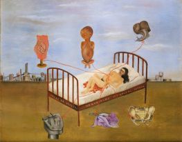 Henry Ford Hospital or the Flying Bed, 1932 by Frida Kahlo | Giclée Canvas Print
