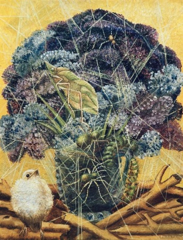 Das KÃÂ¼ken, 1945 | Frida Kahlo | Giclée Leinwand-Kunstdruck