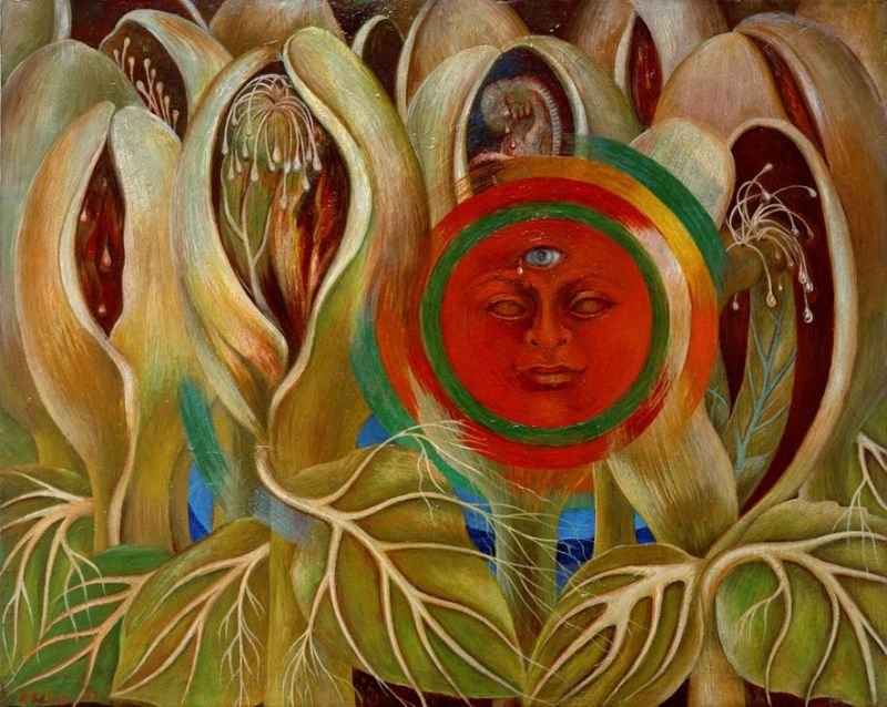 Sol y vida, 1947 | Frida Kahlo | Giclée Leinwand-Kunstdruck