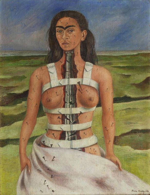 The Shattered Column, 1944 | Frida Kahlo | Giclée Canvas Print
