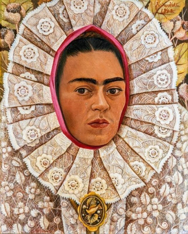 Self-portrait (for Samuel Fastlicht, 1948 | Frida Kahlo | Giclée Canvas Print