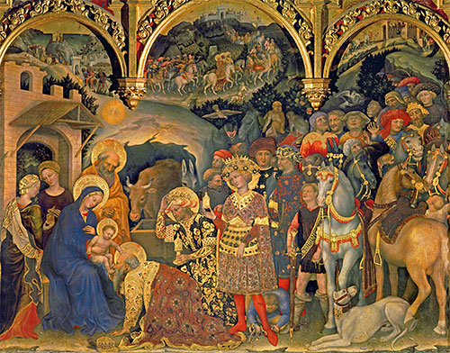 Adoration of the Magi, 1423 | Gentile da Fabriano | Giclée Canvas Print