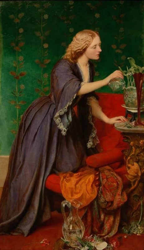Jane Elizabeth (Jeanie) Hughes, Mrs. Nassau Senior, 1858 | Frederick Watts | Giclée Canvas Print