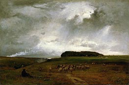 Der Sturm | George Inness | Gemälde Reproduktion