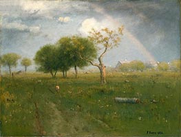 After a Summer Shower, 1894 by George Inness | Canvas Print