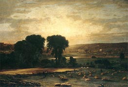 Peace and Plenty | George Inness | Gemälde Reproduktion
