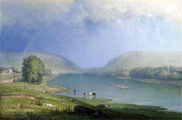 The Delaware Water Gap | George Inness | Painting Reproduction