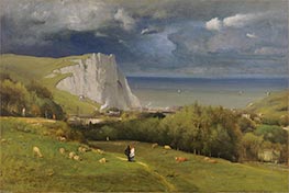 Etretat | George Inness | Painting Reproduction