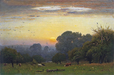 Morning, c.1878 | George Inness | Giclée Leinwand Kunstdruck