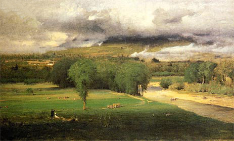 Saco Ford - Conway Meadows, 1876 | George Inness
