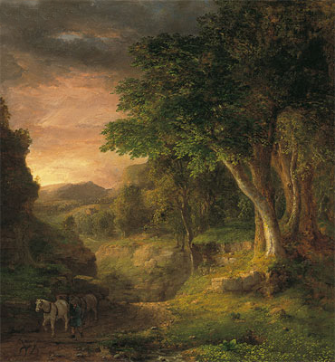 In the Berkshires, c.1848/50 | George Inness | Giclée Leinwand Kunstdruck