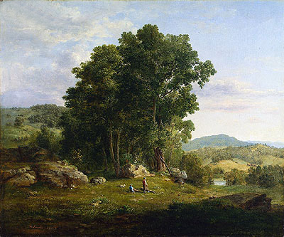 The Wood Chopper, 1849 | George Inness