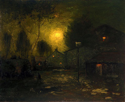 Moonlight, 1893 | George Inness | Giclée Leinwand Kunstdruck