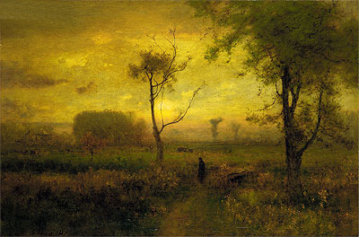 Sonnenaufgang, 1887 | George Inness