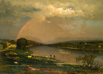 Delaware Water Gap, 1861 | George Inness | Giclée Canvas Print