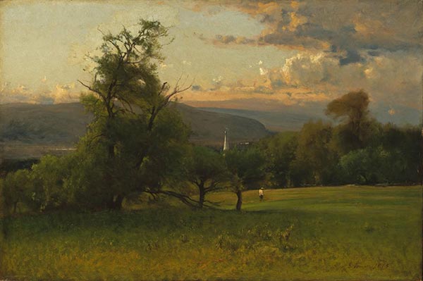 Der Kirchturm, 1875 | George Inness