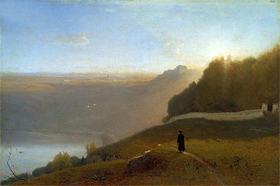 Lake Nemi, 1872 | George Inness | Giclée Leinwand Kunstdruck