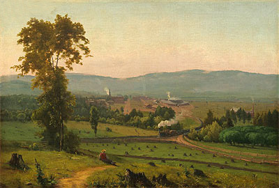 Das Lackawanna-Tal, c.1856 | George Inness