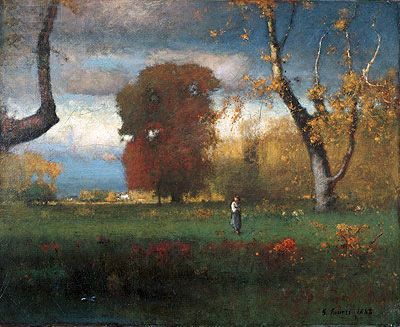 Landscape, 1888 | George Inness | Giclée Leinwand Kunstdruck